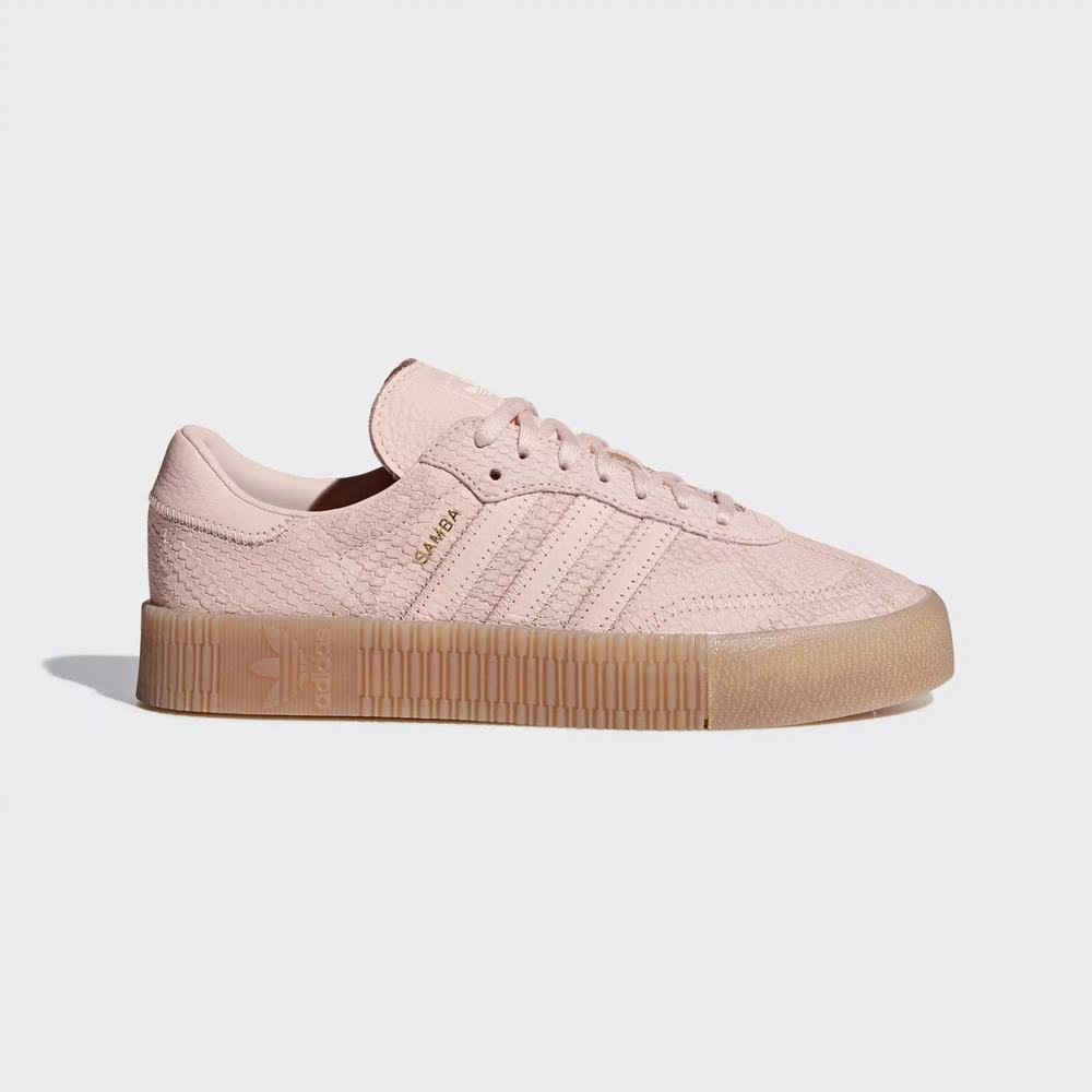 Adidas Samba Rose Tenis Rosas Para Mujer (MX-10236)